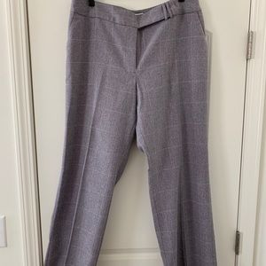 Light Purple Plaid Slacks